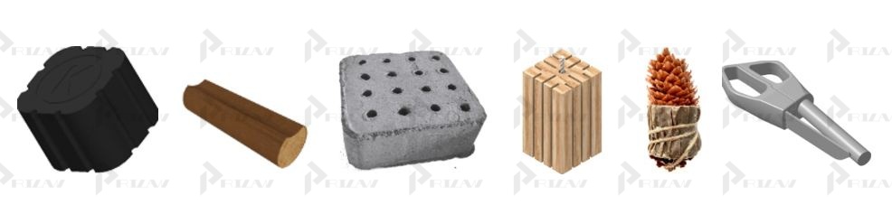 Топливные брикеты, блоки для розжига огня Патенты на промышленный образец класс 23-05 МКПО: дизайн и форма топливного брикета, блока для розжига огня