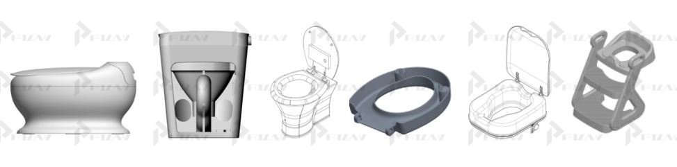 Унитазы, сливные бачки, крышки для унитазов, детские горшки Патенты на промышленный образец класс 23-07 МКПО: дизайн и форма унитаза, сливного бачка, крышки для унитазов, детского горшка