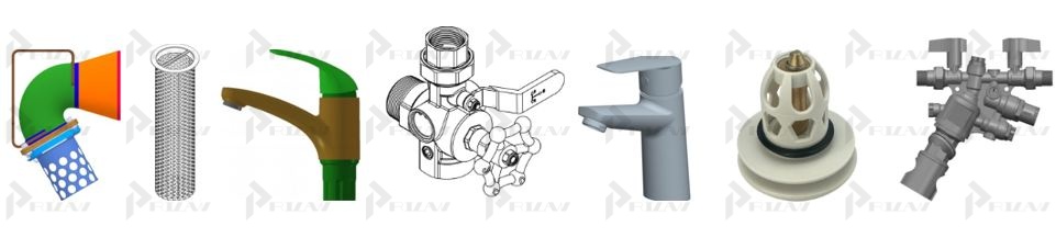 Смесители, фитинги, краны, фильтры для воды, трубы, гибкая подводка Патенты на промышленный образец класс 23-01 МКПО: дизайн и форма смесителя, фитинга, крана, фильтра для воды, трубы, гибкой подводки