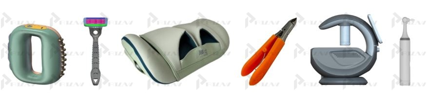 Бритвы, зубные щётки, косметические инструменты, триммеры, массажёры Патенты на промышленный образец класс 28-03 МКПО: дизайн и форма бритвы, зубной щётки, косметического инструмента, триммера, массажёра