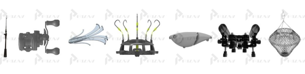 Удочки, поплавки, катушки, сети, приманки Патенты на промышленный образец класс 22-05 МКПО: дизайн и форма удочки, поплавка, катушки, сети, приманки