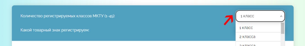 Калькулятор международной регистрации товарного знака. Шаг 1 Калькулятор международной регистрации товарного знака. Шаг 1