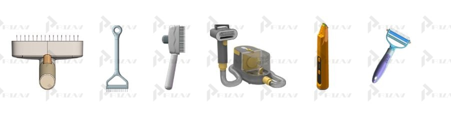 Расчёски, гребни, перчатки для вычёсывания шерсти, машинки для стрижки Патенты на промышленный образец класс 30-10 МКПО: дизайн и форма расчёски, гребня, перчатки для вычёсывания шерсти, машинки для стрижки