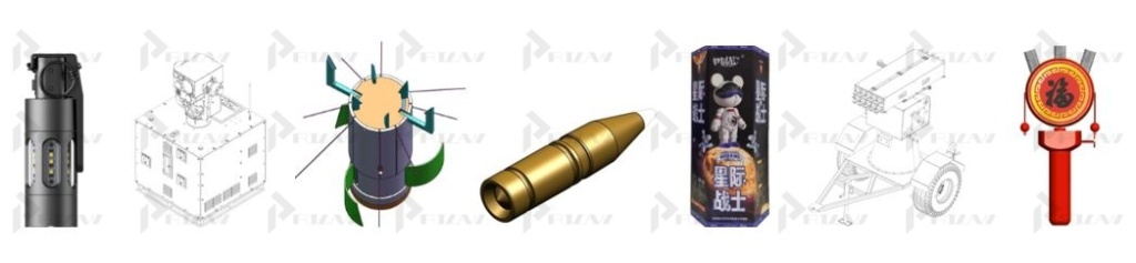 Петарды, фейерверки, снаряды, патроны, гранаты Патенты на промышленный образец класс 22-03 МКПО: дизайн и форма петарды, фейерверка, снаряда, патрона, гранаты